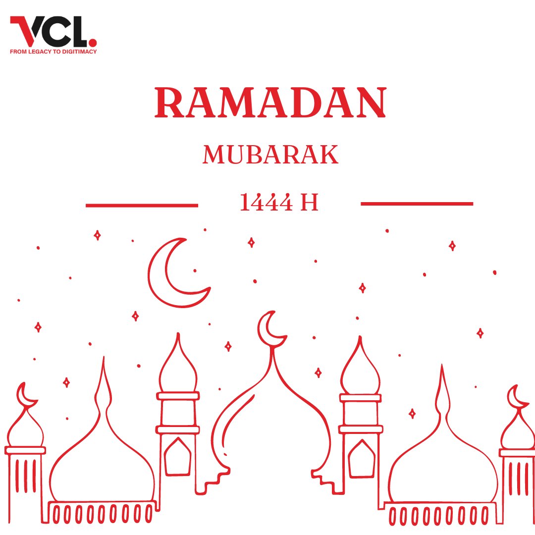 VCL team is wishing you a happy, healthy, and meaningful holy month.
Ramadan Mubarak!
#vcl #ramadankareem #ramadan2023 #هلال_الشهر_الكريم #رمضان_كريم #رمضان_مبارك