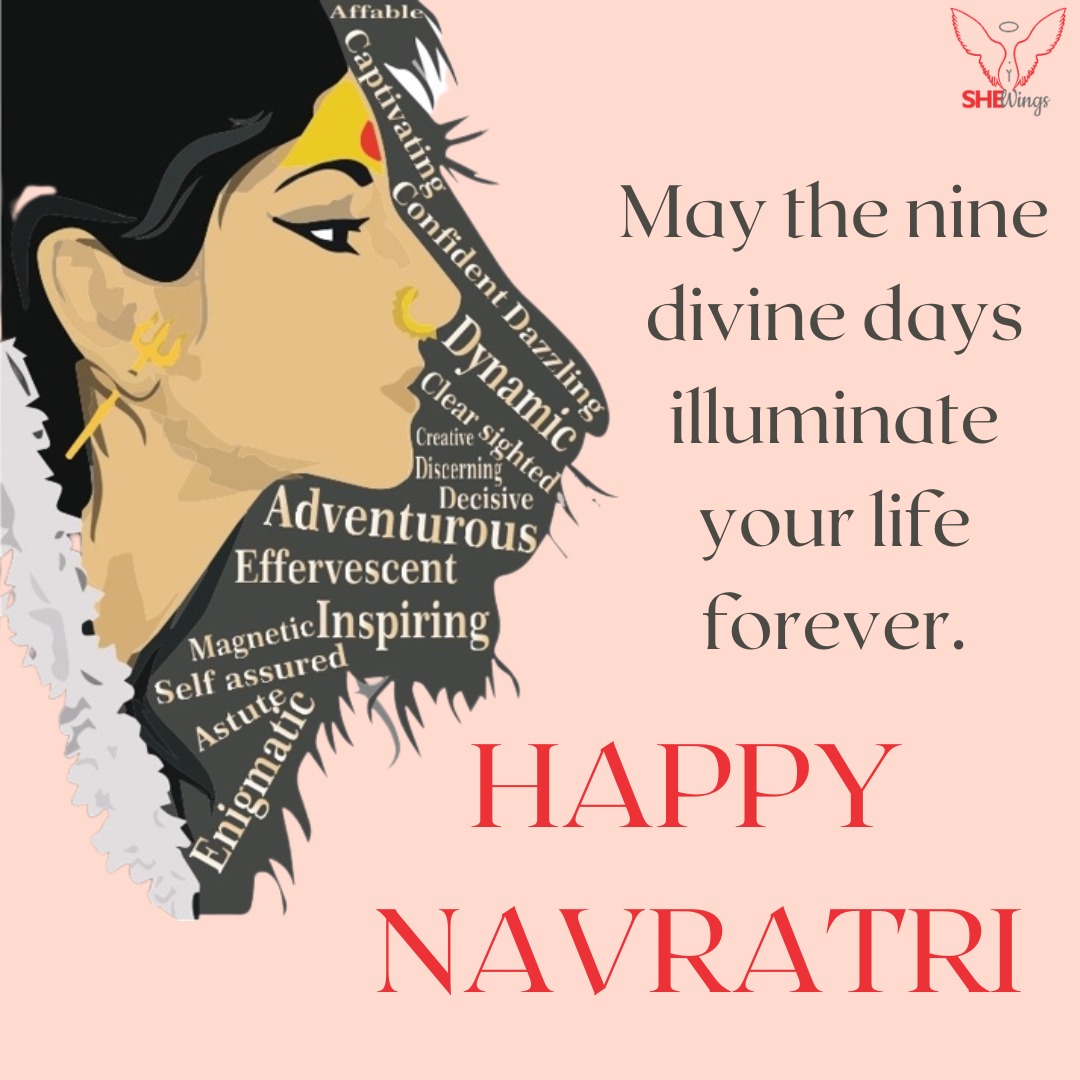 theshewings's tweet image. Goddess Durga is a symbol of the divine power every woman possesses. Let&apos;s celebrate , femininity this Navratri. 
#navrati #women #womenhood #feminity 
#life #girl #divine #power #durgapuja #durga