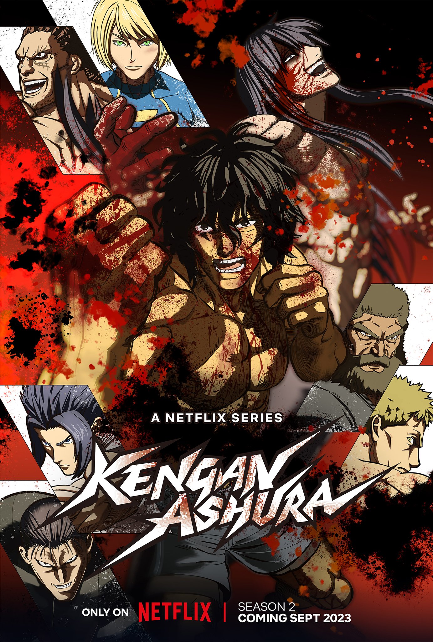 Netflix Anime on X: #KENGANASHURA: Season 2 is now streaming on Netflix for another round of 👀-poppingly brutal fights! / X