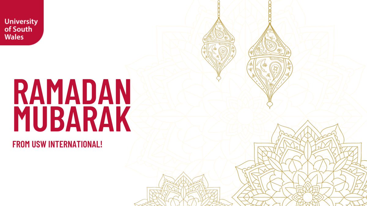 #RamadanMubarak to all of our staff, students and alumni celebrating across the globe☪️🌏