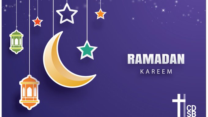 HCDSB's tweet photo. Welcome, #Ramadan ~ wishing peace &amp; many blessings to our students &amp; families observing this holy month. #RamadanMubarak https://t.co/DouSkqydPn