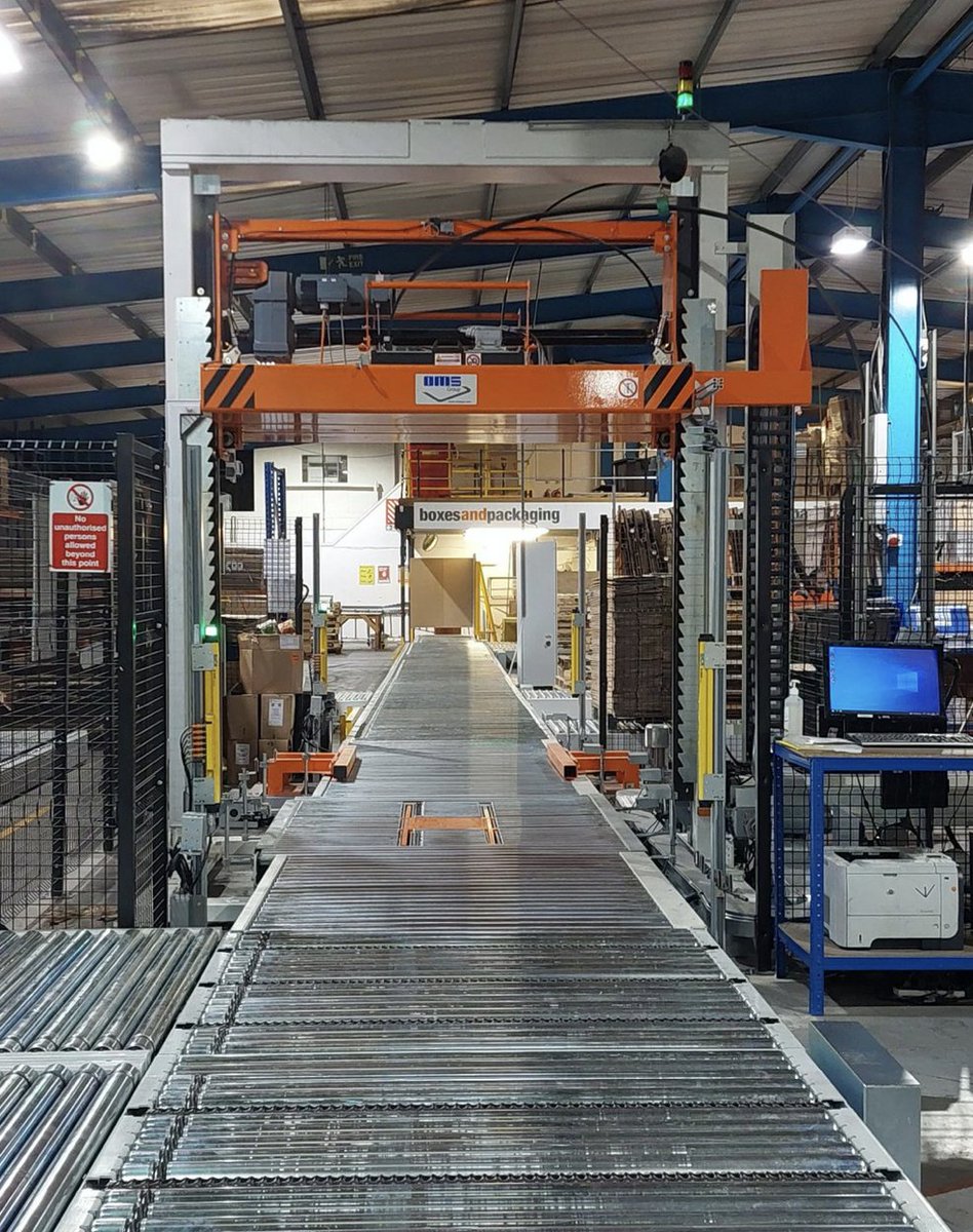 .<a href="/boxes_packaging/">Boxes and Packaging</a> has made a £250,000 investment in its manufacturing conveyor system at its Doncaster site. 

buff.ly/3yXXDoo #manualconveyors #palletpress #materialshandling