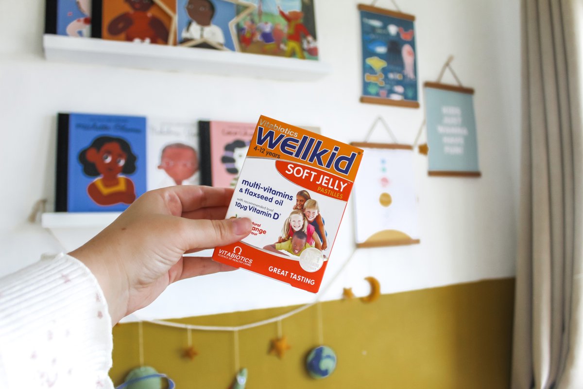 vitabiotics's tweet photo. Growth is especially rapid during the first 12 years of a child's life.
#Wellkid Soft Jelly pastilles provide a multivitamin formula to help safeguard the nutritional intake of children aged 4-12. With Vitamin D, needed for the normal growth and development of bone in children. https://t.co/VM80xzHxmn