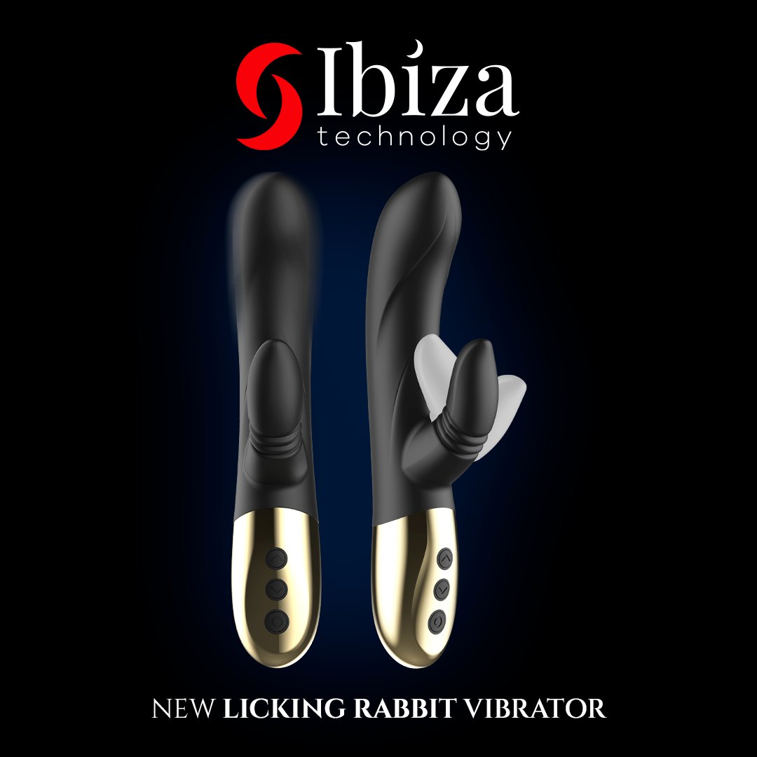 The perfect hug! The Licking rabbit vibrator with 2 powerful motors that deliver powerful vibrations to your G-spot and clitoris. You have at your disposal 3 Licking modes that push shocks of pleasure to your clitoris and combine with 8 vibration frequencies,