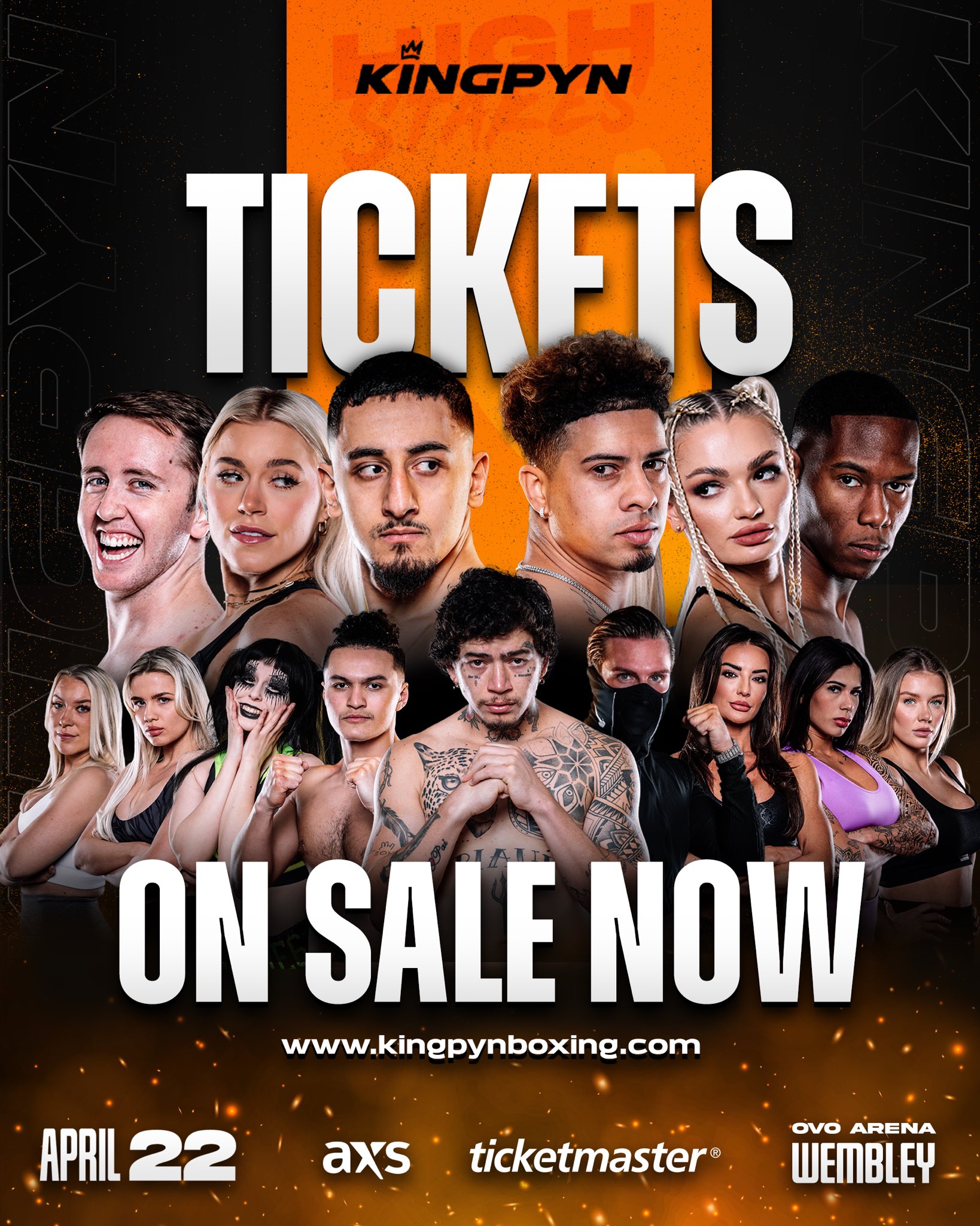 KINGPYN BOXING on Twitter "‼️ TICKETS ON SALE NOW ‼️ The tickets for