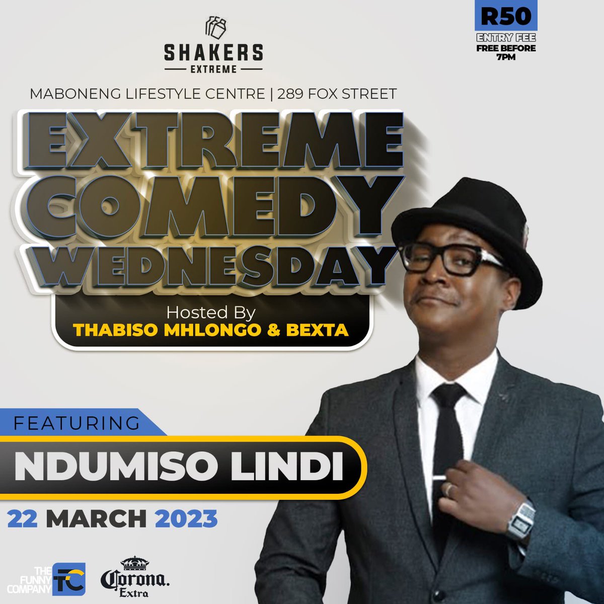 podcastwithmacg's tweet image. We are giving away FREE TICKETS to the  #Roadto1million SunBet Arena Event 💥

All you need to do is come to @ShakersExtreme Comedy Night; Tonight (22 March) and you could stand a chance to get Free Tickets 🎫 

Khezwo🔥
#comedywednesday #PodcastAndChill #nhlanhla_lux