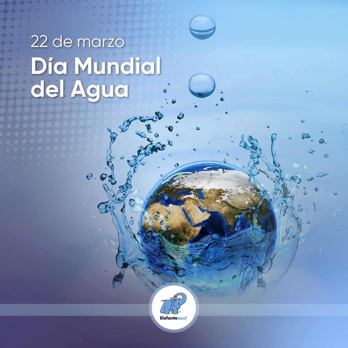 En #ElefanteAzul el respeto hacia el medioambiente y la toma de conciencia de nuestra huella ecológica están siempre presentes en nuestra actividad.
Hoy #DíaMundialdelAgua 💧juntamos esfuerzos junto a la UNESCO para reflexionar sobre la importancia de resolver la crisis del agua.
