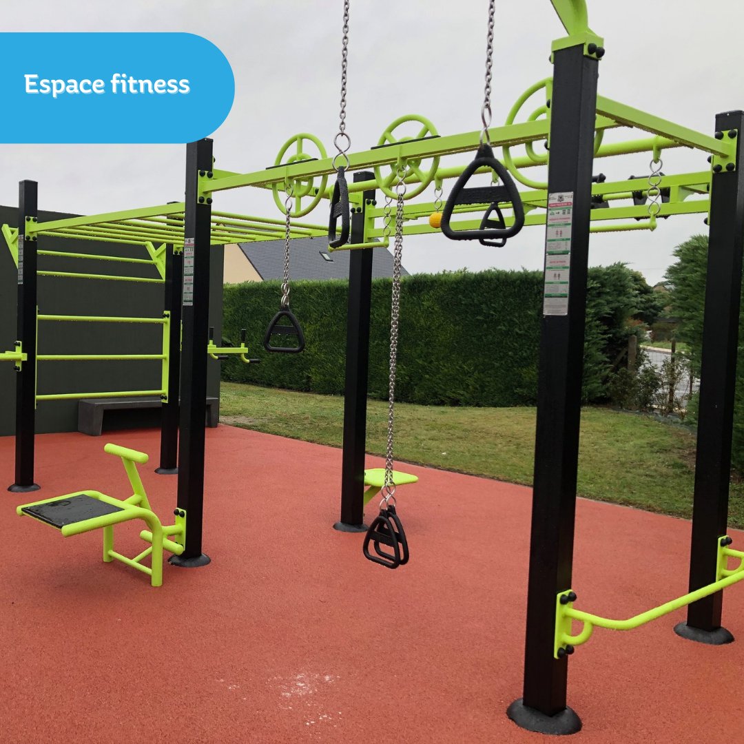𝗡𝗼𝘂𝘃𝗲𝗮𝘂 𝗽𝗿𝗼𝗷𝗲𝘁, 𝗻𝗼𝘂𝘃𝗲𝗮𝘂 𝗱𝗲́𝗳𝗶 ! 

Nous sommes ravis de partager notre dernière création : une aire de jeux et un espace fitness pour la ville de Savigny-en-Veron 🌳

Vous avez un projet d'aménagement d'espace vert ? Contactez-nous ! bit.ly/3ERacoV