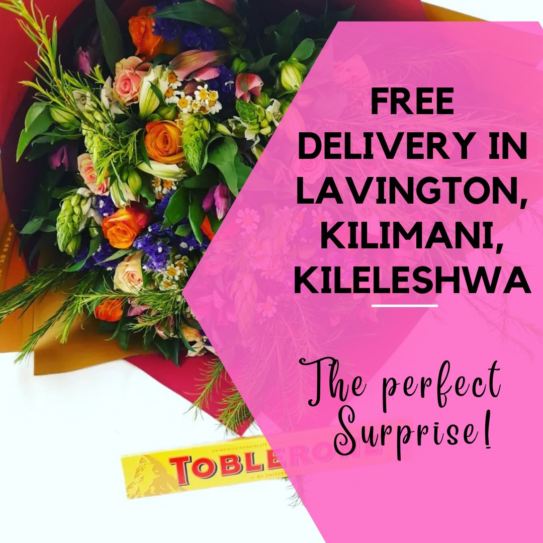 BflowersKE's tweet photo. 🚚 FREE delivery alert! 🚚 We're excited to offer #FREEdelivery of our gorgeous bouquets and gifts to all our amazing clients in #Kilimani, #Lavington, and #Kileleshwa until the end of the month! 🎁
Call or WhatsApp us on:
☎0113669203
☎0787991550
#flowerdelivery #floristNairobi https://t.co/Agua1NFDXS