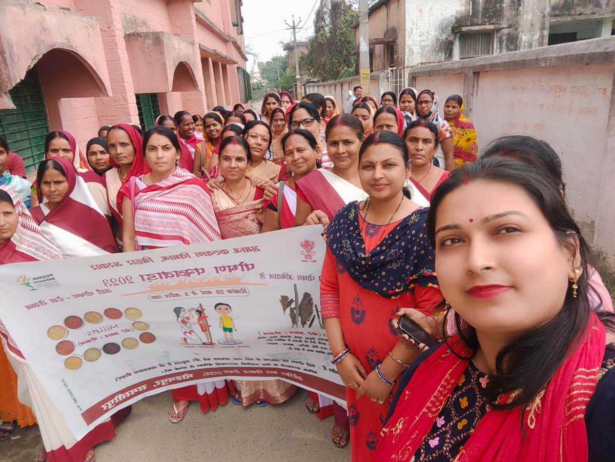 ICDSsamastipur's tweet photo. #बिहार_दिवस_2023 के अवसर पर विभिन्न कार्यक्रम का आयोजन किया गया एवं #पोषणपखवाड़ा2023 के सफलता हेतु जागरुकता रैली का आयोजन किया गया।
@DM_Samastipur @IPRD_Bihar @DoSWBihar @IcdsDirectorate @AlkaDpo https://t.co/zcbKRS6SGO