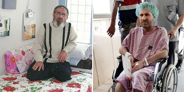 Bu adam Ahmet Türk... Hastalığı(!) nedeniyle cezaevinden salıverildi. Dün HDP nevruzunda sahneden terör propagandası yapıyordu. 
Bunlar ise 28 Şubat cuntacılarının hışmına uğrayan 73 yaşındaki Mehmet Emin Alpsoy ile 51 yaşındaki oğlu Şehmus Alpsoy.. Halen cezaevindeler.