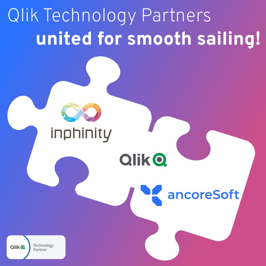 We are pleased to announce our partnership with <a href="/ancoreSoft/">ancoreSoft</a>. This combination of technologies will take the #Qlik user experience to a new level we cannot wait to showcase the value Inphinity ∞ &amp; ancoreSoft brings at @QlikWorld 2023 - watch this space ....