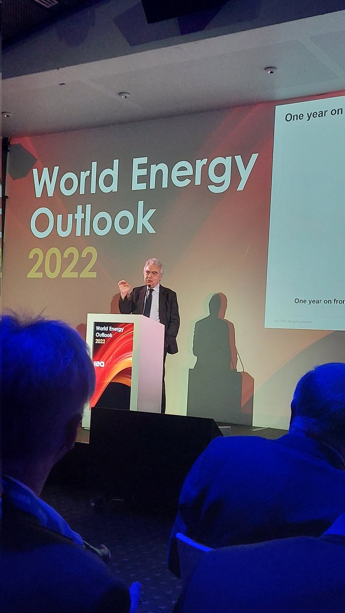 Ann_Wurman's tweet photo. Excited to attend the World Energy Outlook 2022 with high level speakers @fbirol and @TinneVdS https://t.co/JRDXScfpKO