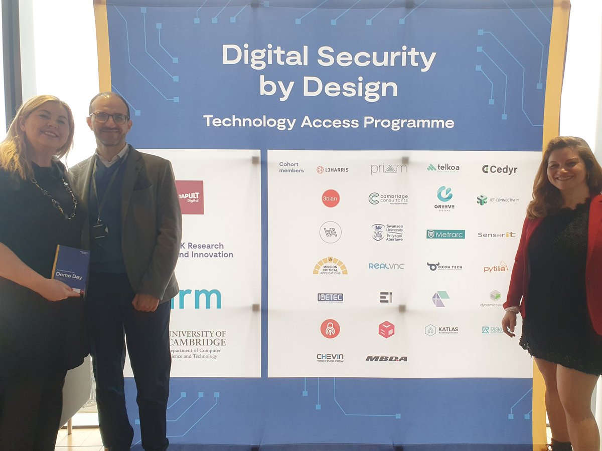 DSbDTech's tweet image. A great agenda ahead today at the @DigiCatapult Technology Access Programme &quot;Demo Day&quot;. A showcase of how #UK businesses have evaluated #DSbDTech. #Morello #CHERI #innovation #Research @UKRI_News @innovateuk