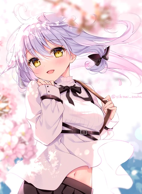 桜色に染まる君 