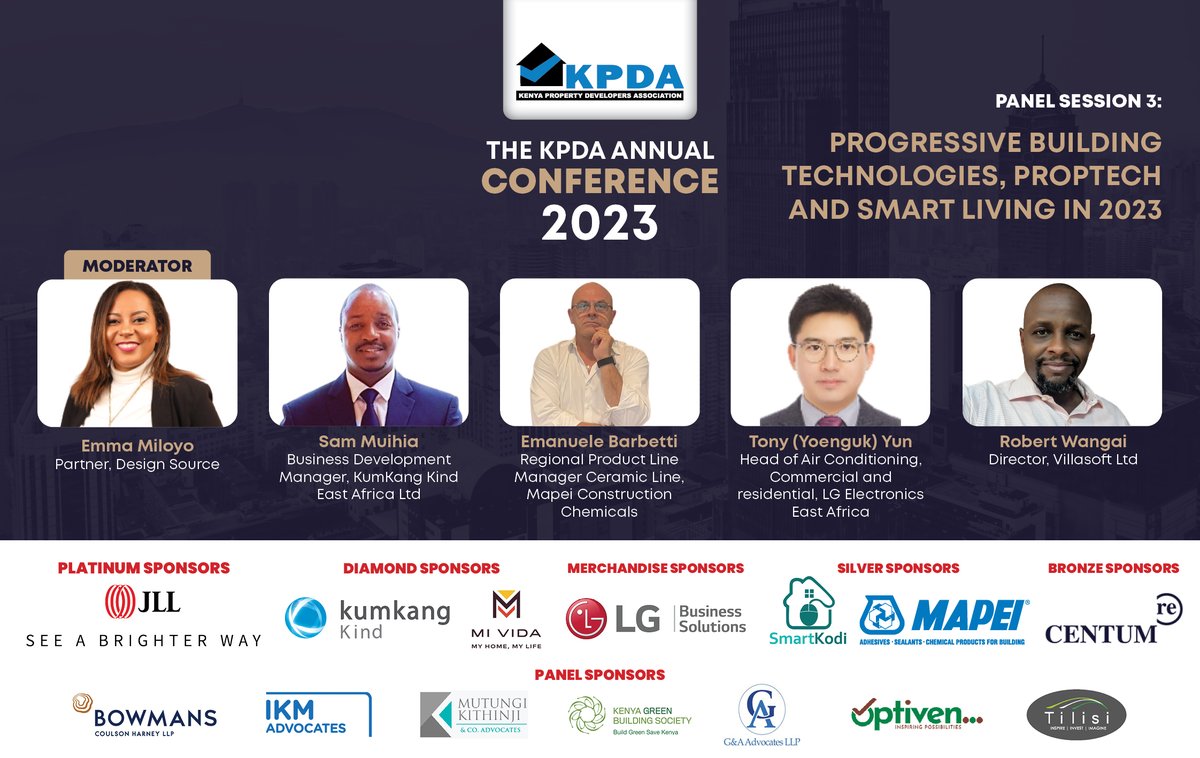 KPDA_Ke's tweet photo. MEET THE PANELISTS at the #KPDAAnnualConference as they share insights on the vast opportunities present in adapting progressive models of building technologies for stakeholders in the real estate industry.
#buildingtechnologies #proptech #smartliving https://t.co/uvvF94giCn