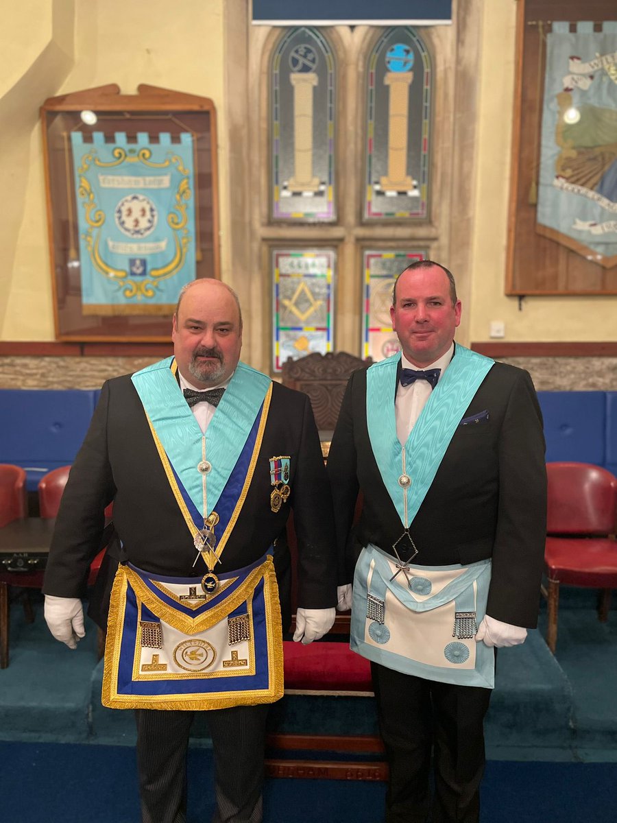 TrowMason's tweet photo. A superb installation meeting on Monday where I took up office as @ChalonerLodge ADC supporting our DC @WiltsMason for the ensuing year. Always learning new skills, always willing to support and always grateful for new opportunities, especially in our beautiful lodge. https://t.co/sGMXx0rjr0