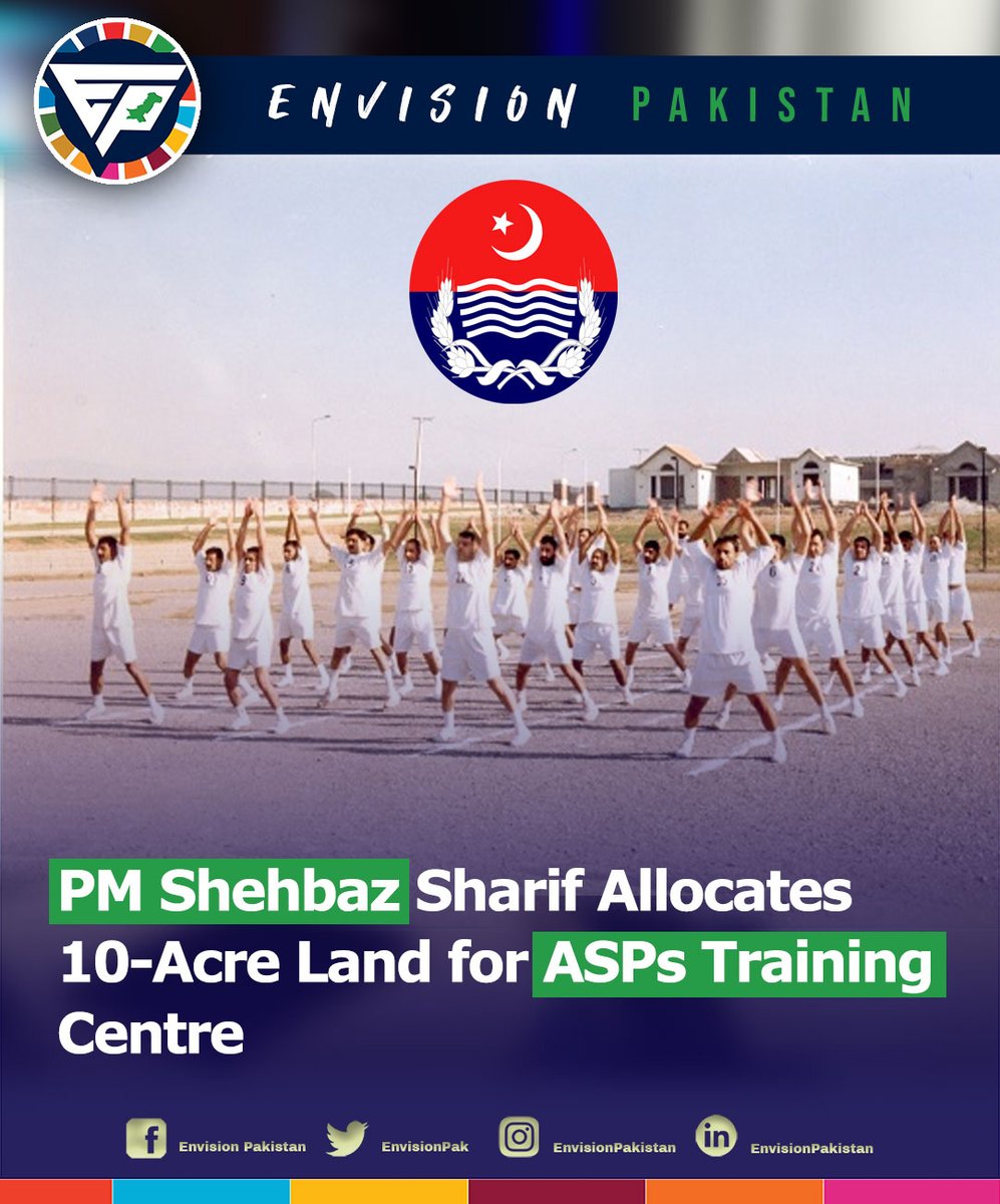 Description: Prime Minister Shehbaz Sharif has allocated 10 acres of land for the training centre of Assistant Superintendents of Police (ASPs) to provide them with the best facilities for training police officers. 

#ASPsTrainingCentre #PoliceTrainingFacilities #ShehbazSharif