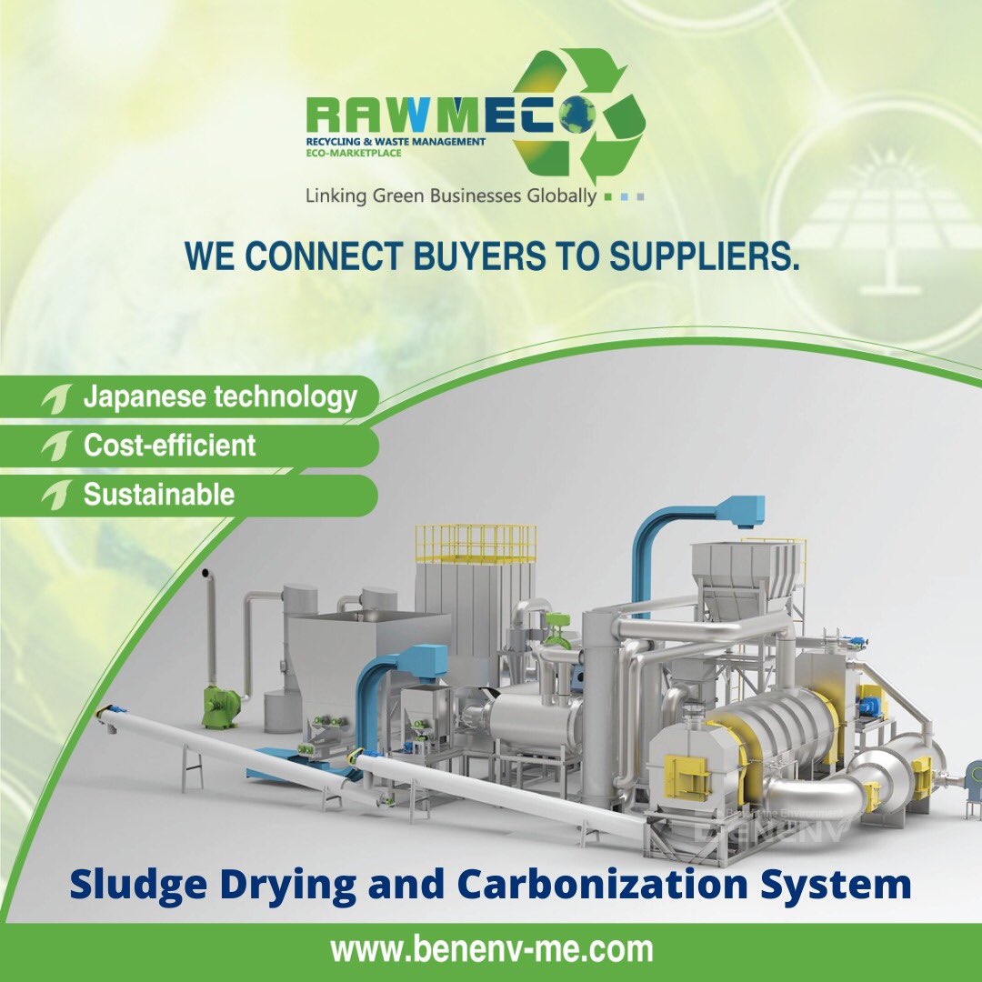 expoleban's tweet photo. Benenv Environmental @BenenvE offers an integrated system for #sludgedrying and carbonization. 
Visit https://t.co/AY7J5BSoHl to know more about their overall #sludge solutions &amp; #wastewatertreatment equipment or list your buying requirements: https://t.co/e0yAWu0Fqx #enviroment https://t.co/XqXLsi62PY