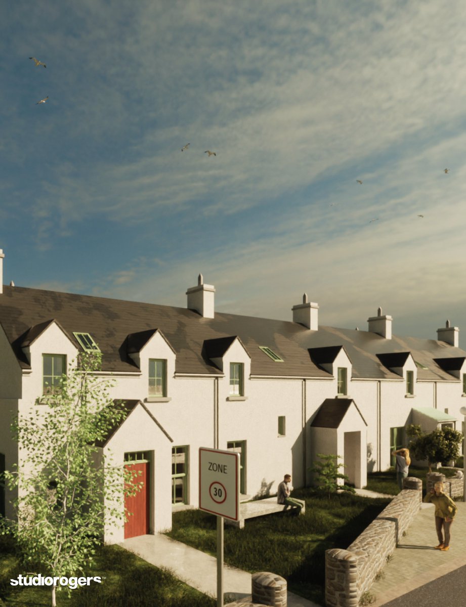 Construction is underway for social housing on Rathlin Island for @ruralhousingni 

The site is South of McCuaig's Bar on Church Bay Road. The scheme is set to achieve Passive House Standard: read more about this on our instagram/linkedin

contractor: <a href="/LowryConstruct1/">Lowry Construction</a>
#archilove