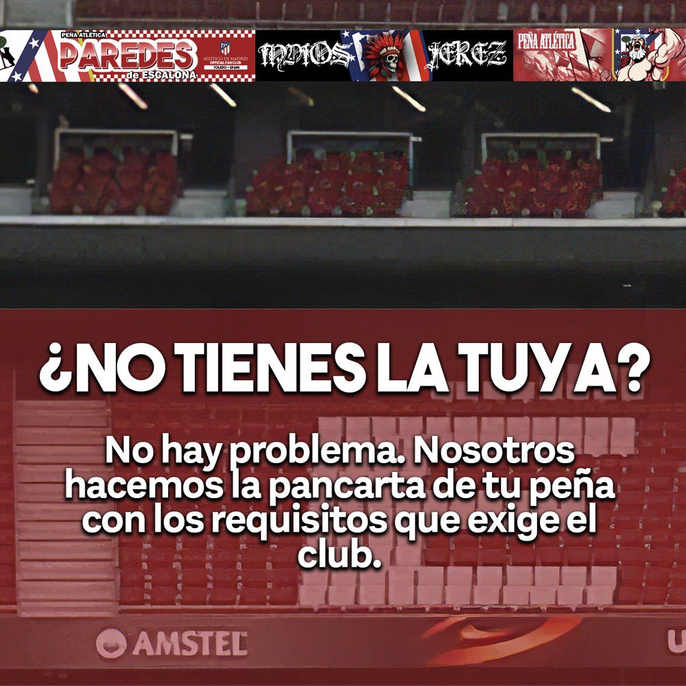 Unión Internacional de Peñas Atlético de Madrid tweet media