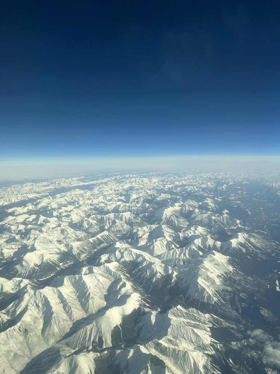Stunning view shortly after taking off from Seattle on the way to London. 

#seattle
#nofilter 
#britishairways