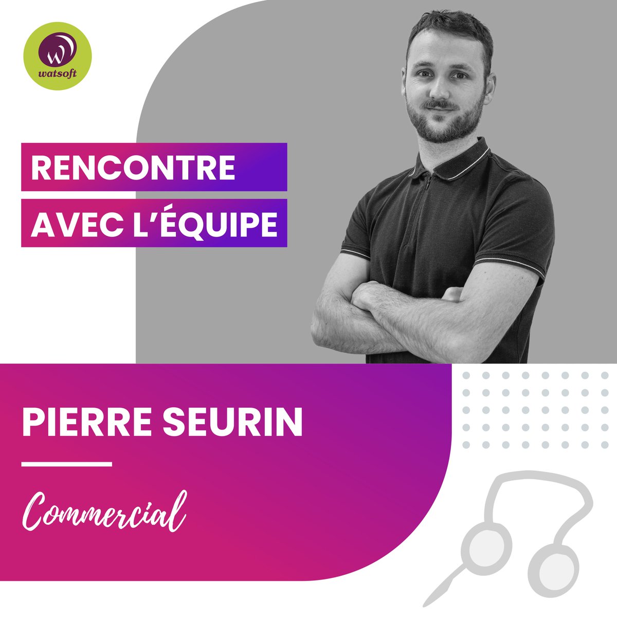 watsoft_com's tweet image. 🤔Qui se cache derrière #Watsoft ? Ce mois-ci, c'est au tour de notre #Commercial Pierre Seurin de nous parler de son profil.

En savoir plus sur Pierre 👉 4787365.fs1.hubspotusercontent-na1.net/hubfs/4787365/…

#recrutement #equipe #collaborateur