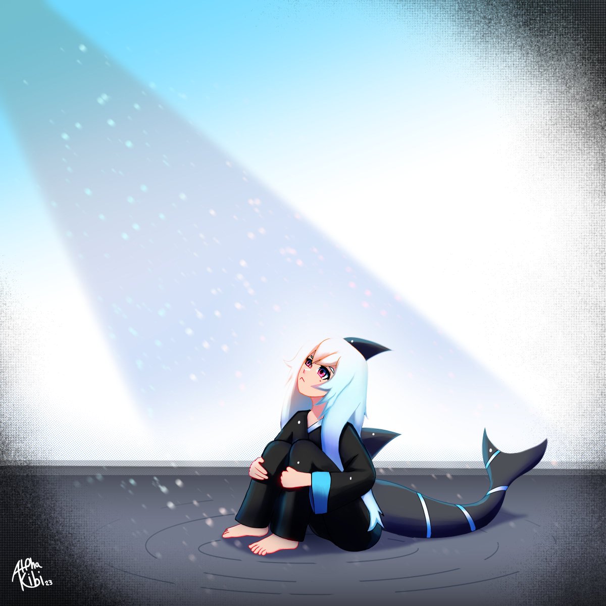 AetheriaBloom's tweet image. Smol Sharc