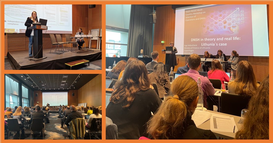 RegioCoP's tweet photo. The first session dedicated to DNSH in theory and real life is now over. Thank you to our speakers for sharing challenges and finding solutions on #DNSH. The second session on #SelectionofOperations will now begin! https://t.co/lUzgLUdc1r