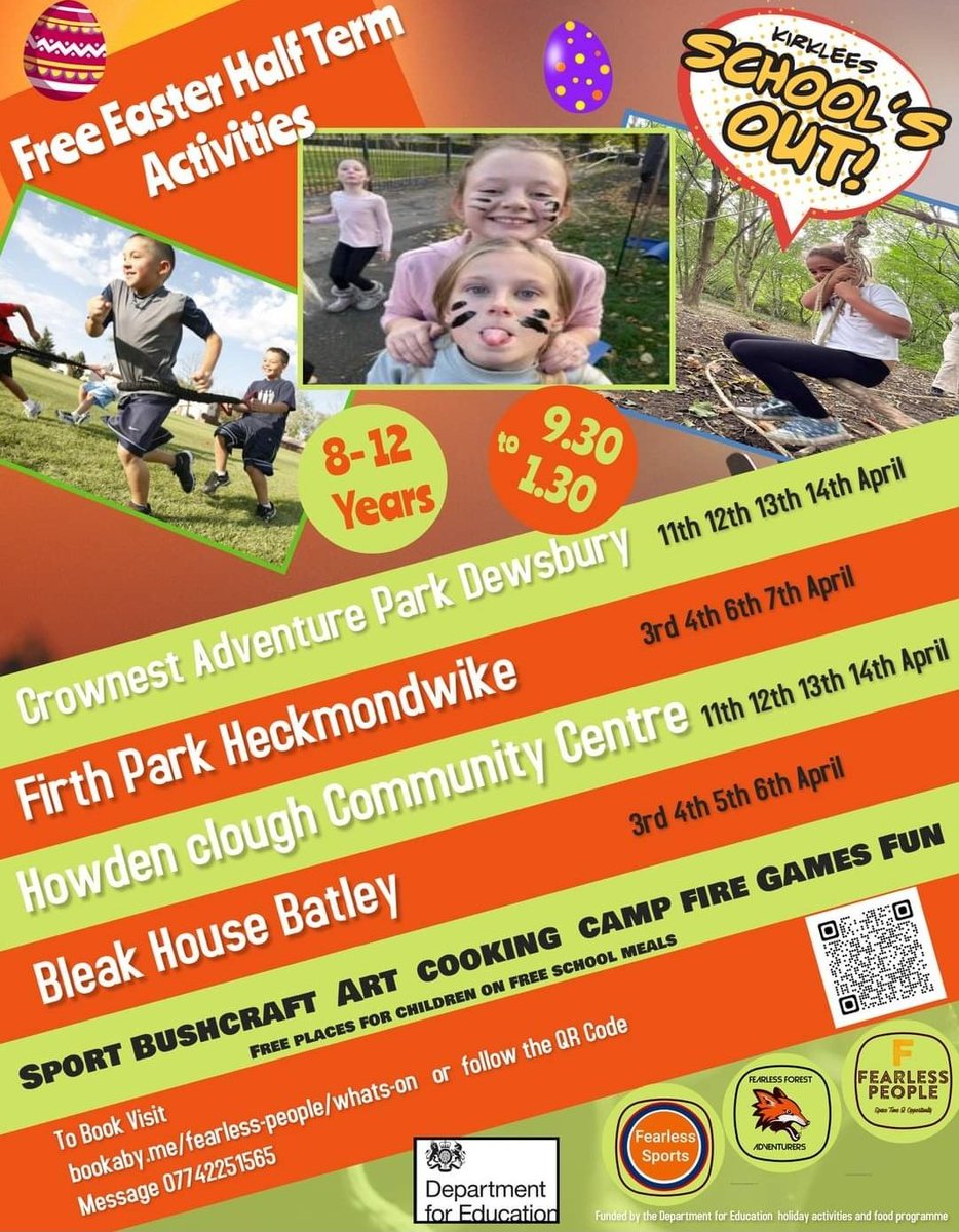 FREE half term activities for children aged 8-12