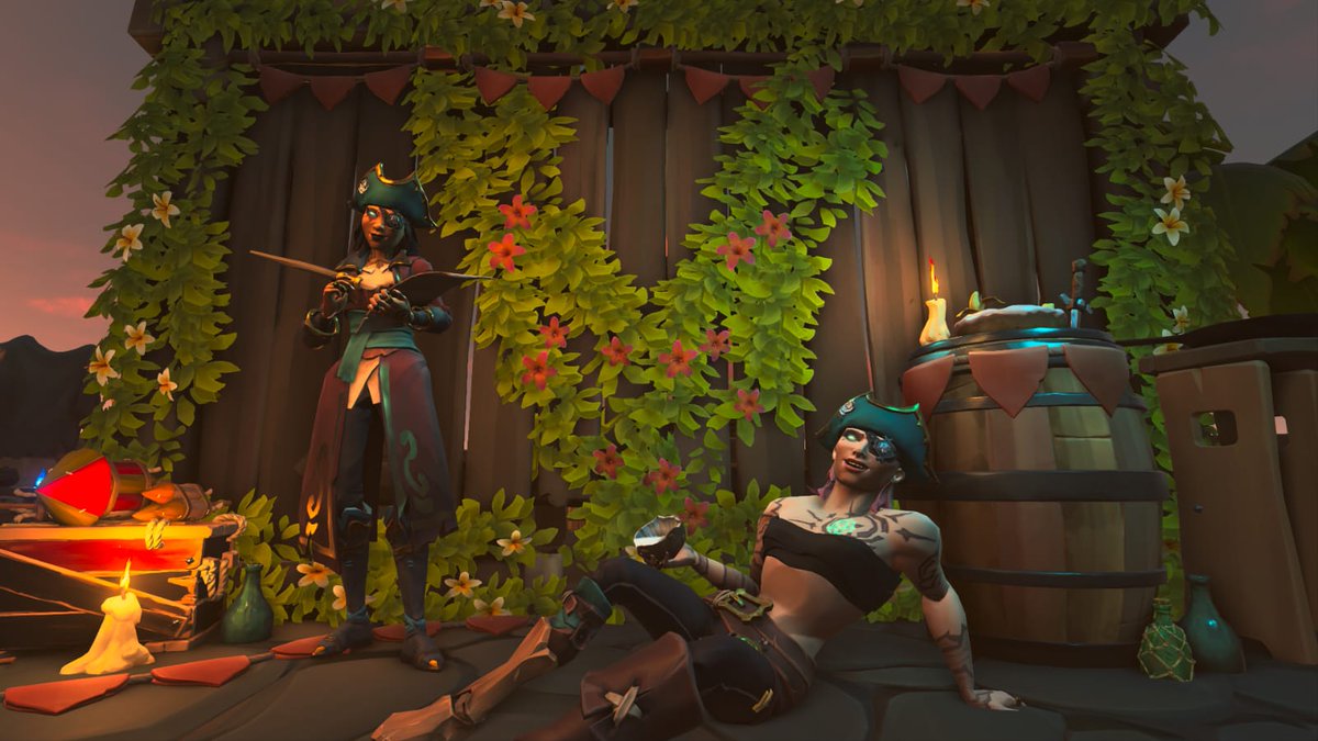 ChloeSauras's tweet photo. Happy 5 years everyone 🎉💙🏴‍☠️

#SeaOfThieves #BeMorePirate @SeaOfThieves https://t.co/aOkjVCEceY