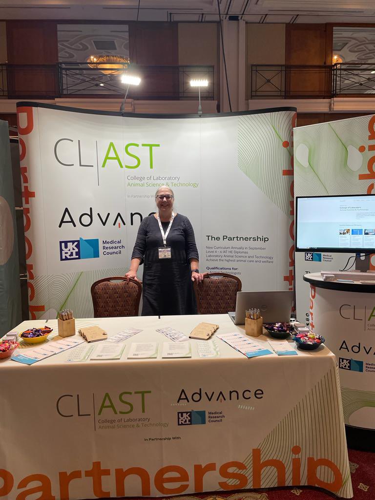 AdvanceatMRC's tweet photo. Ready to go. Come to see us at @InstAnimalTech Congress and learn about our new @ColAnimalTech partnership #training #animaltech #CPD https://t.co/lb7Wca9X8o