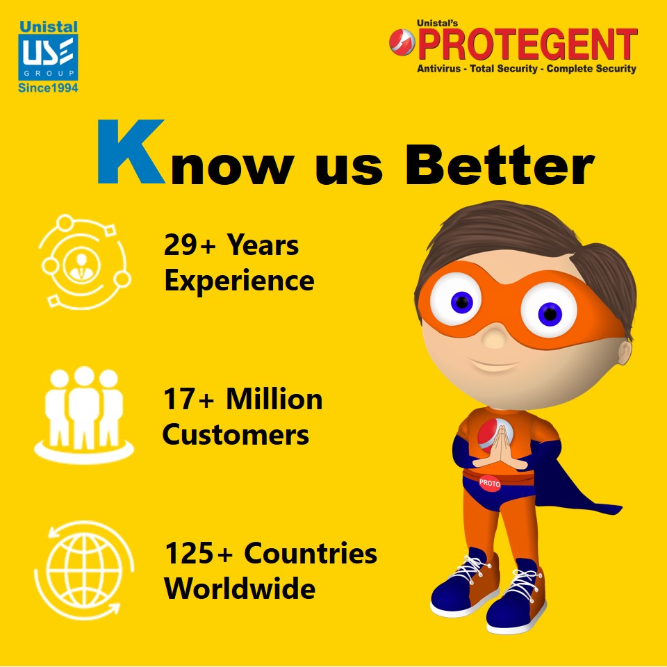 Unistal Global on X: Protegent is world's only antivirus which