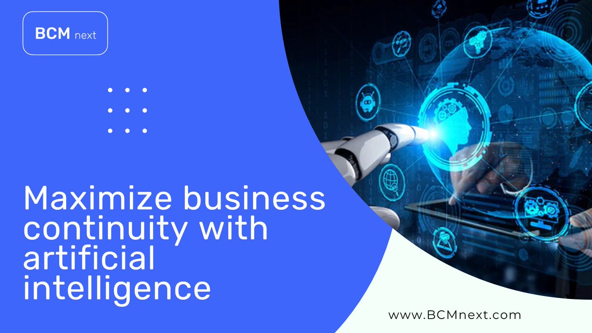 BCM_next's tweet image. Through the use of cutting-edge AI technologies, BCM next will assist you in making your business continuity strategies more robust.
.
#businesscontinuity #bcmnext #ai #riskmanagement #artificialintelligence #business #chatgpt #crisismanagement #resilience #technology #ai