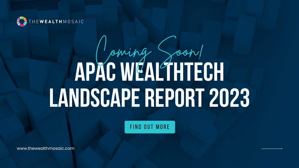 Our second edition of the #APAC #WealthTech Landscape #Report will be published later this month! 📣⏰ It aims to provide our global #wealthmanagement community with a definitive guide to the #technology & related #vendor marketplace in the region. 📈💡🌍 Keep an eye out! #wealth