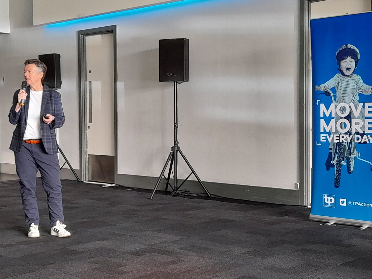 richardnroe1's tweet photo. Key note speaker @JustineBlomeley Uniting the Movement at the launch of the Trafford Moving Strategy #TraffordMoving #MoveMoreEveryDay https://t.co/prdji7n9T3