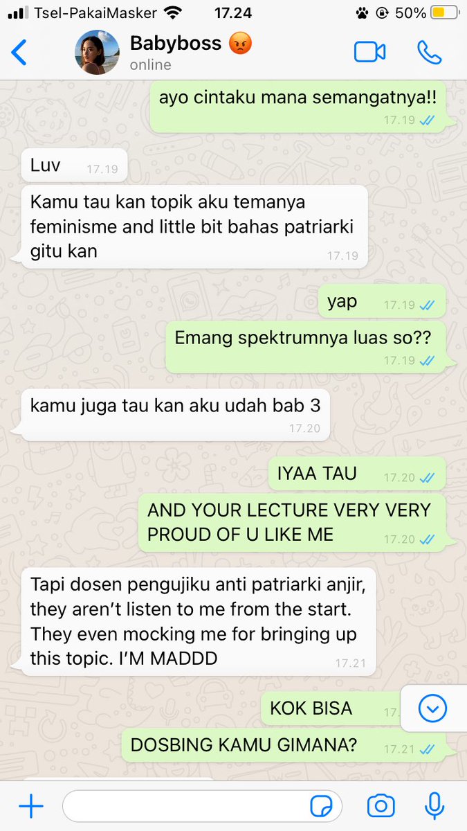 a_roused's tweet photo. #FahTu onetweet AU
girls support girls gf, siapa yg bikin km kesel aku yang emosi https://t.co/gxt7I6R5Jk