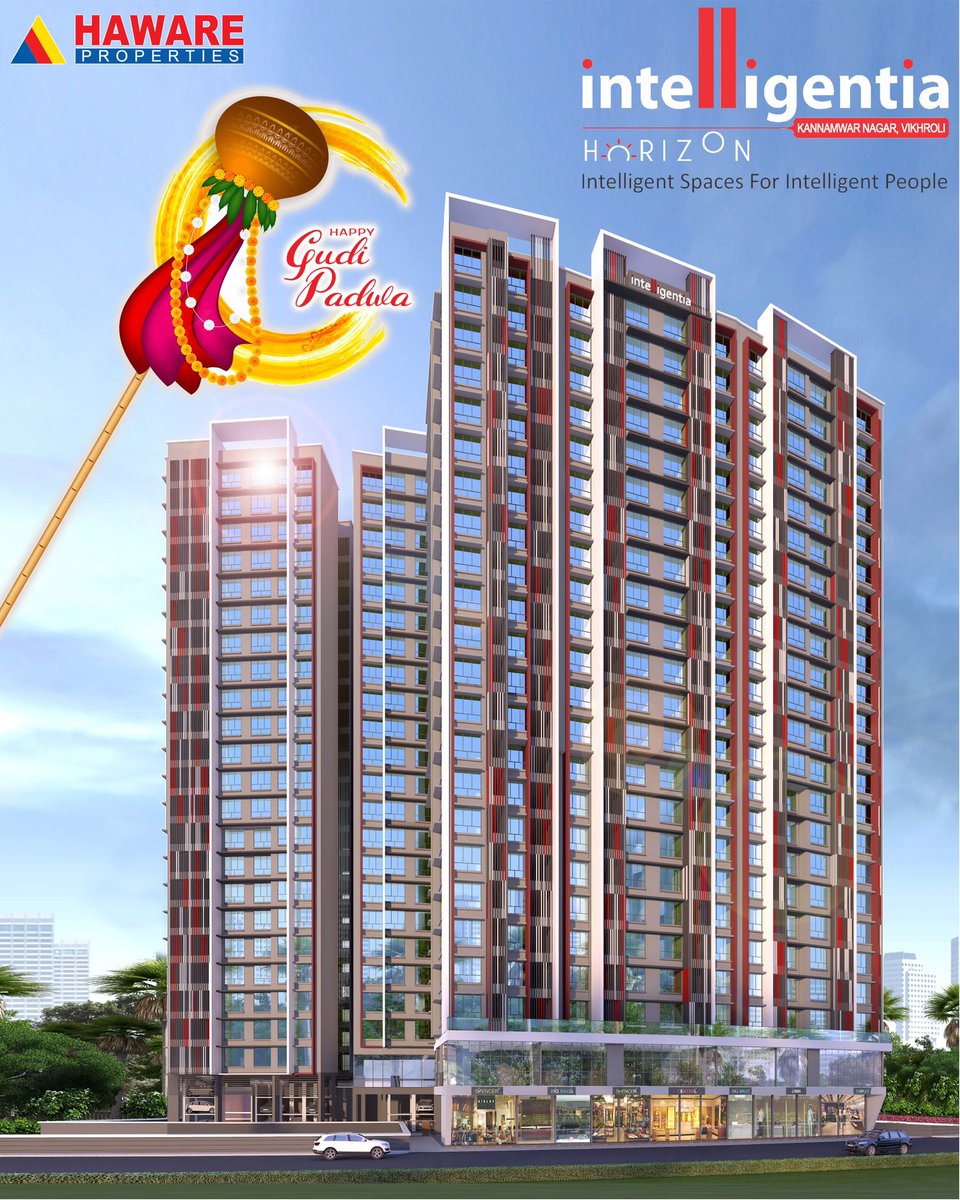 amithaware's tweet photo. Launching our newest project Intelligentia Horizon by Haware Properties at Vikhroli, Mumbai on this auspicious occasion of Gudi Padwa! May this New Year bring you lots of happiness & success.
..
#haware #intelligentia #vikhroli https://t.co/fteCx72vBH