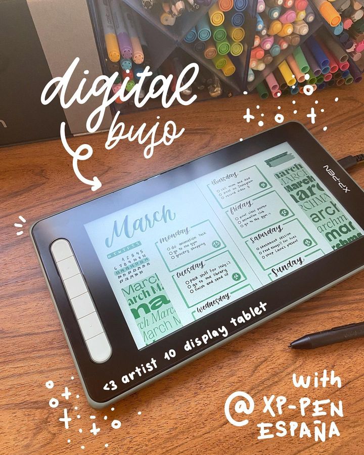 XPPen_Spain's tweet photo. 📖Digital bujo. Nueva tendencia

👩🏻‍🎨Excelente Artista: @ bujoforstars (IG)

🖊️Si también eres amante del bujo,
¡ven y prueba a hacer una versión digital con Artist 10 2nd!
https://t.co/AM61oQfXDM

#xppenspain #digitalplanner #digitalbujo #digitalbulletjournal #graphictablet https://t.co/IUhlmaeB9z