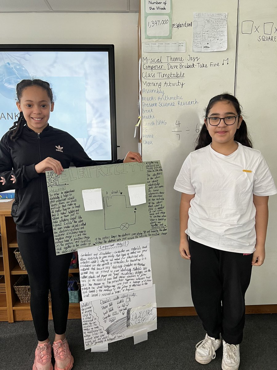 BirchwoodCE's tweet photo. A HUGE well done to these Y6 scientists who stood and presented their Science Research this morning! A lot of time and effort clearly went into making these and we learnt a lot from you! @allaboutstem #bcepsy6 #bcepsscience https://t.co/MmaJiguVIv