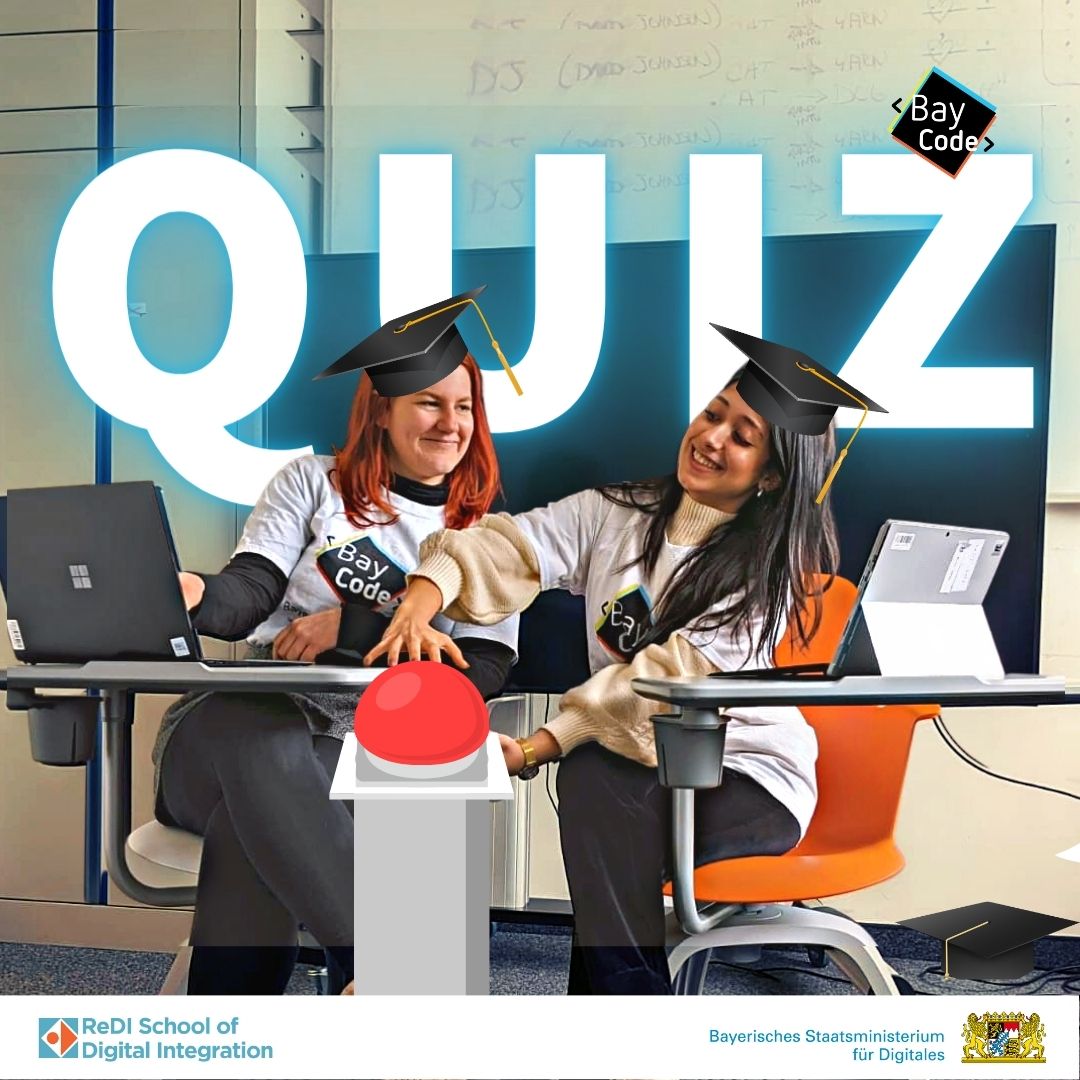 🤓 Teste Deine Kenntnisse über Programmiersprachen! 

In den Ferien testen wir euer Wissen über HTML, CSS, Java, C, C++, Python und PHP!

Schaut dazu mal auf unserem #BayCode-Instagramkanal vorbei!

@gerlach_judith  <a href="/digitalbayern/">Bayerisches Digitalministerium</a>