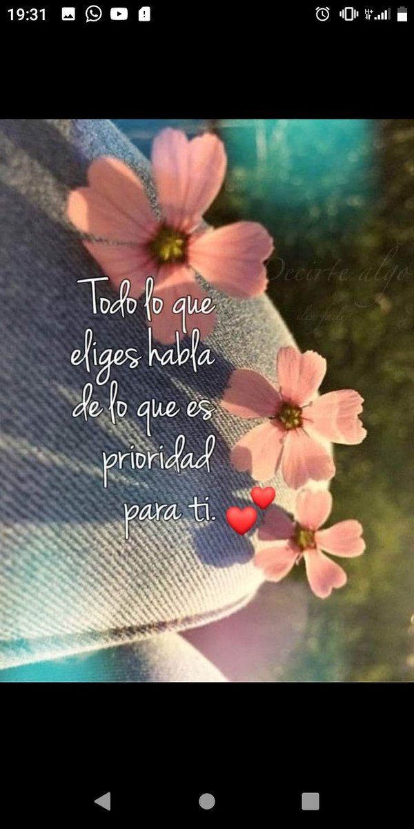 'Solo puede ser feliz siempre el que sabe ser feliz con todo.'(Confucio) Vale valorar todo lo que se tiene en esta vida, nadie sabe cuánto tiempo las tendrá. Feliz día mis amores!!! #DeZurdaTeam