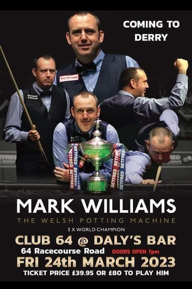 tips_legends's tweet photo. Almost time for @markwil147 @leewalker147 @AlishaMayL to pay us a flying visit #NorthernIreland #Derry #Belfast this Friday and Saturday with @dorts147 @AntoHeaney #derryjournal @dcsdcouncil @BelTel @muffles36 #snooker #fun https://t.co/5pr80EEmWD