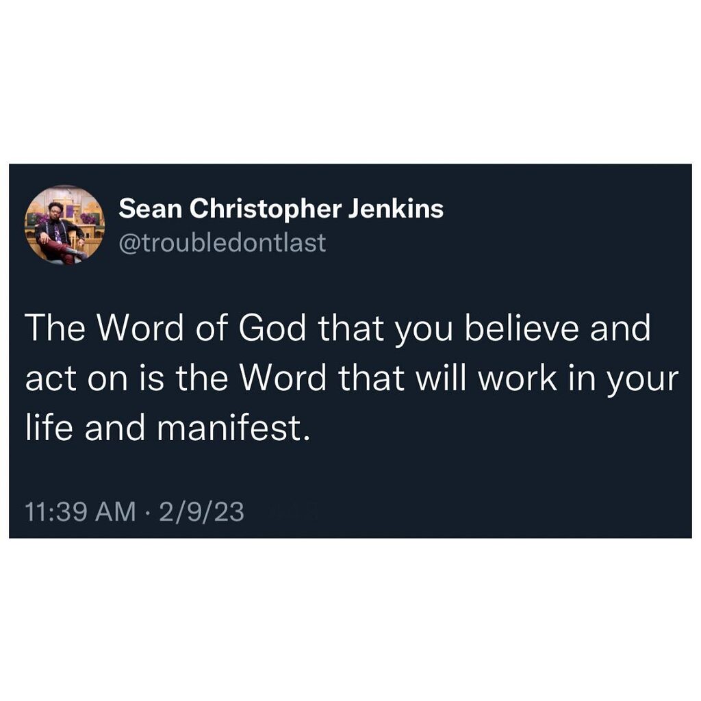 troubledontlast's tweet photo. God can only take you as far as your faith allows Him. #godisnotlimited
Jesus said, "According to your faith let it be done to you";- Matthew 9:29 #faith
It is your faith that determines your outcomes in life. #limitinggod
Whether you succeed or fail,… https://t.co/NsdSWdwfRY https://t.co/L4IXRGmiAV