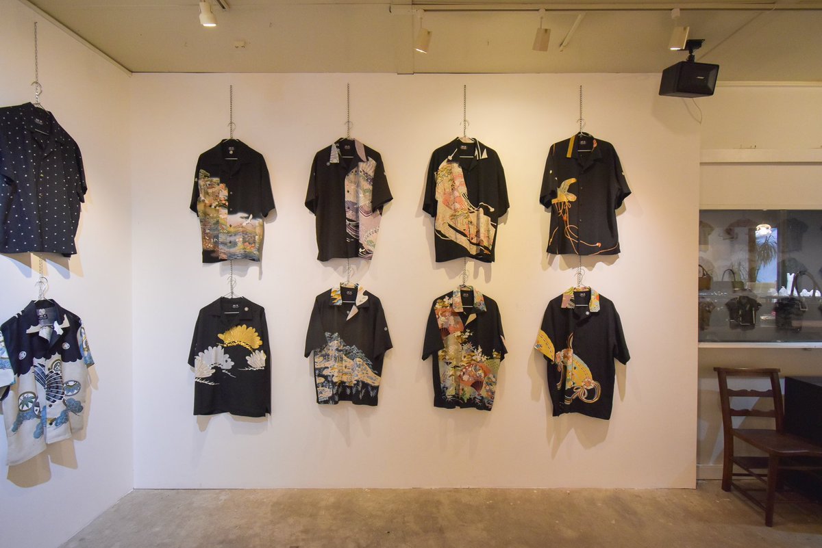 JIKESTUDIO's tweet photo. 明日から始まります🌸

｜企画展｜
NISHIMURA EXHIBITION in JIKE 日本のアロハシャツ展〜美を纏う〜
ʼ23.3.23 THU -4.9 SUN 11時-18時・火曜休廊

#西村昌子 #アロハシャツ #着物 #日本のアロハシャツ #alohashirts #jikestudio https://t.co/Xsq8mmPRUP