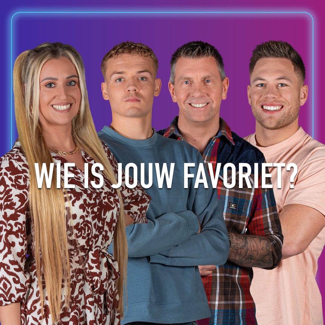 bigbrothernlbe's tweet photo. Wie gun jij een ticket naar de finale-week? De twee bewoners met het minst aantal stemmen, zullen genomineerd worden 😱 Dus stem op jouw favoriet!
⬇️⬇️⬇️
https://t.co/NuF5H1hOMh
#bigbrothernlbe https://t.co/hiPsGeef88