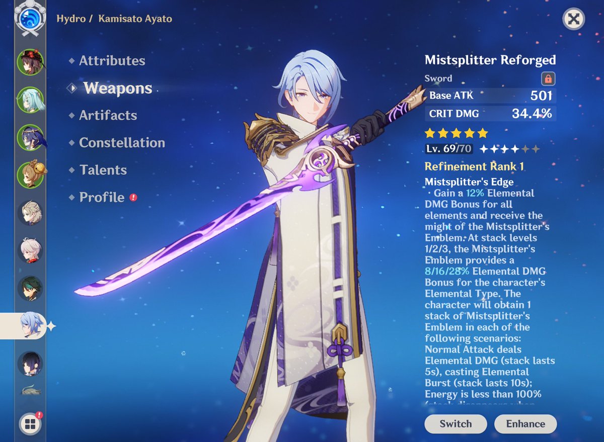 1_inane's tweet photo. Just spent 200$ on mistsplitter…………… the things I do for this man 💀 https://t.co/sDl2JR6s3N
