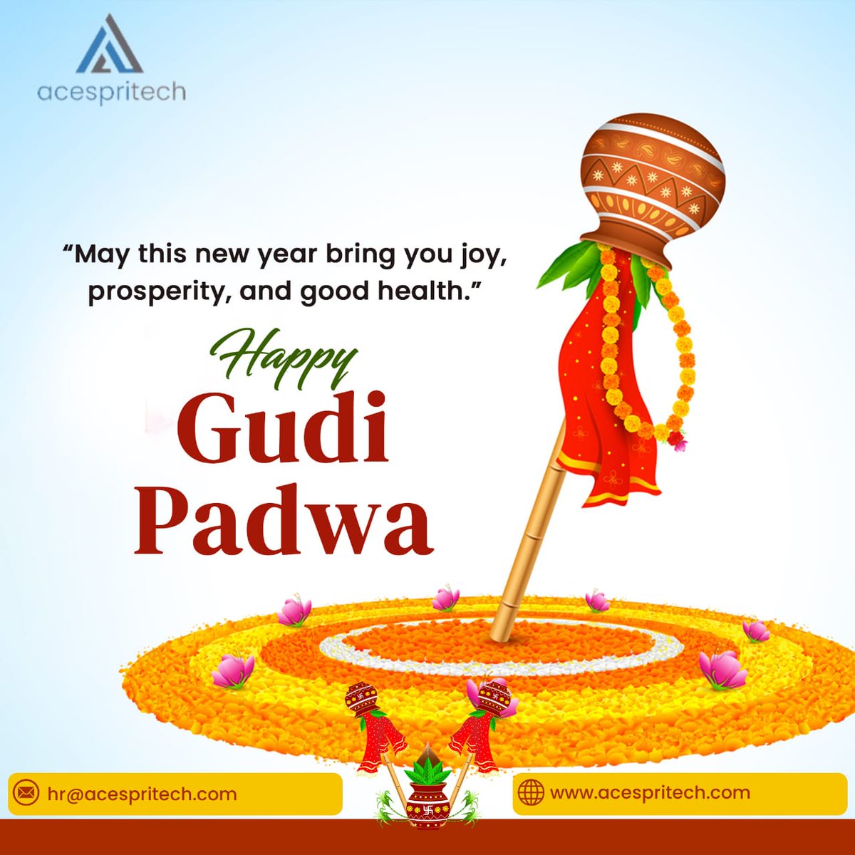 'Wishing a very warm and blessed Gudi Padwa to all'

#gudipadwa #gudipadwa2023 #festival #celebration #blessings #hr #hrwork #hiring #immediatejoiners #candidates #hrcommunity #hrlife #hrcanrelate #lifeofhr #memes  #hiringnow #jointheteam #vacancy #recruitment #hiringalert