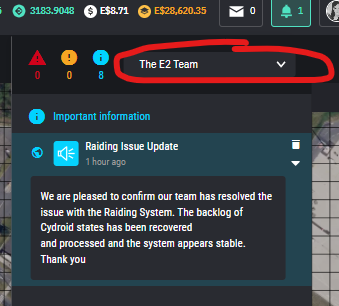 Kissy85_'s tweet photo. It seems many missed the notifications from the Earth2 team about the raiding issue due to the flood of other notifications they get and delted unread. before you do so next time, do a quick filter by from who its from to not miss any important updates ingame anymore. 

#earth2 https://t.co/5dgNFyv83Q