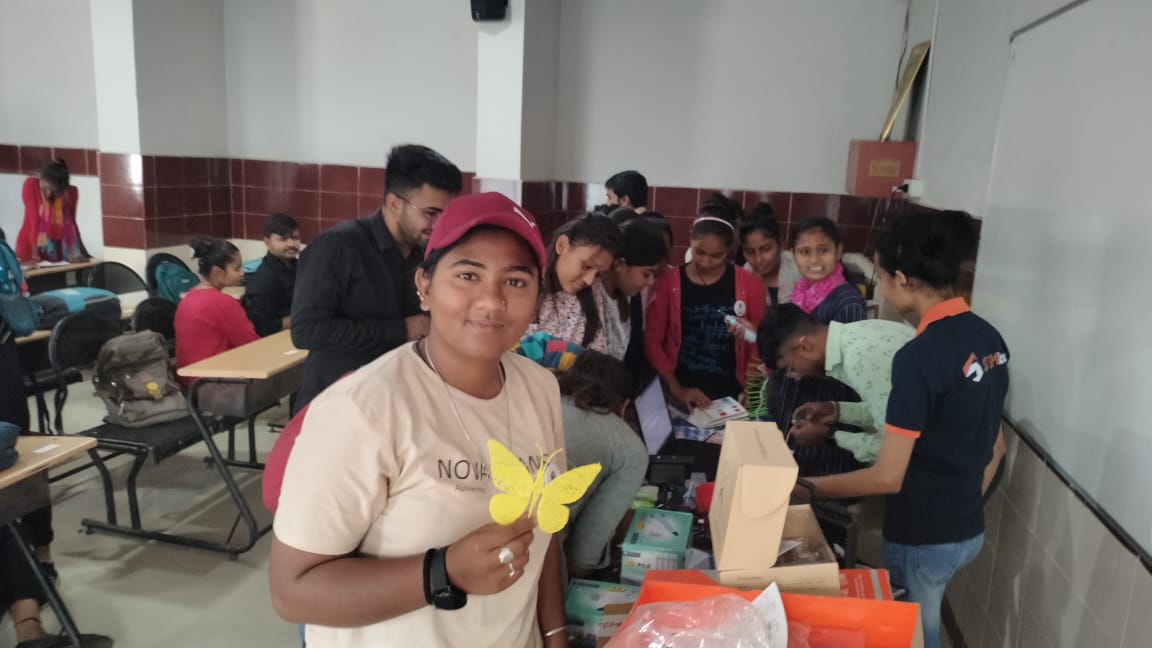 JPatanwadia's tweet photo. Innovation Club Prabodh Level Training Day 3 #3Dprinting #STEMeducation ,#ARVR at N.S Patel Arts College, Anand with  aim to say "I am an Innovator."
@PMOIndia @CMOGuj @vnehra  @narottamsahoo @InnoClubCHE @InfoGujcost @STEMbotix https://t.co/TTDEJXu3Ey
